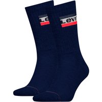 Levis Socken "LEVIS REGULAR CUT SPRTWR LOGO 2P" Packung, 2er Pack, 2 Paar tlg. mit breitem Logobund von Levis