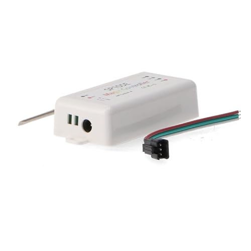 Controller für digitale LED-Streifen, 12 V, Maße 100 x 42 x 23 mm, Gewicht 61 g, ideal für die individuelle LED-Beleuchtung von Levitantes