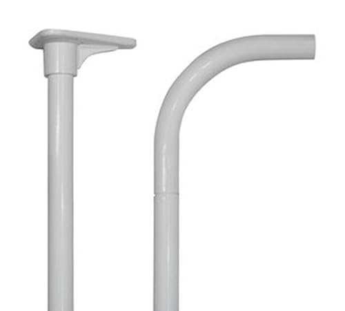 Gardinenstange Ellenbogen Alum Weiß Gardinenstange Ellenbogen Alum Weiß von Levitantes