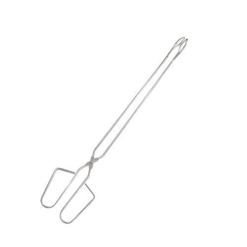 Grillzange, 400 mm, Edelstahl, rutschfester Griff, ideal zum Grillen und Servieren von Lebensmitteln. von Levitantes