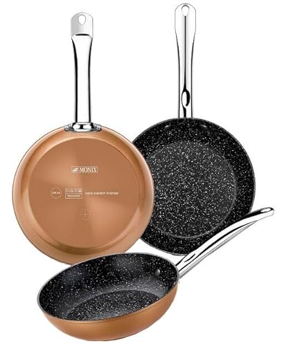 Levitantes 28 cm Bratpfanne aus geschmiedetem Aluminium mit Kupferbeschichtung, ideal zum langsamen Kochen und zur Erleichterung einer gleichmäßigen Wärmeverteilung. Levitantes 28 cm Bratpfanne aus geschmiedetem Aluminium mit Kupferbeschichtung, ideal zum langsamen Kochen und zur Erleichterung einer gleichmäßigen Wärmeverteilung. von Levitantes