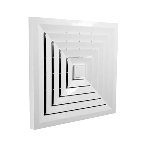 Levitantes Abluftventilator 60 x 60 cm, 50 W, Weiß, Maße 595 x 595 x 140,5 mm, ideal für effiziente Belüftung Levitantes Abluftventilator 60 x 60 cm, 50 W, Weiß, Maße 595 x 595 x 140,5 mm, ideal für effiziente Belüftung von Levitantes