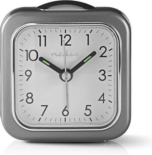 Levitantes Analoger Wecker, grau, mit Alarm und Licht, ideal zum Aufwachen und Dekorieren des Zimmers. Levitantes Analoger Wecker, grau, mit Alarm und Licht, ideal zum Aufwachen und Dekorieren des Zimmers. von Levitantes