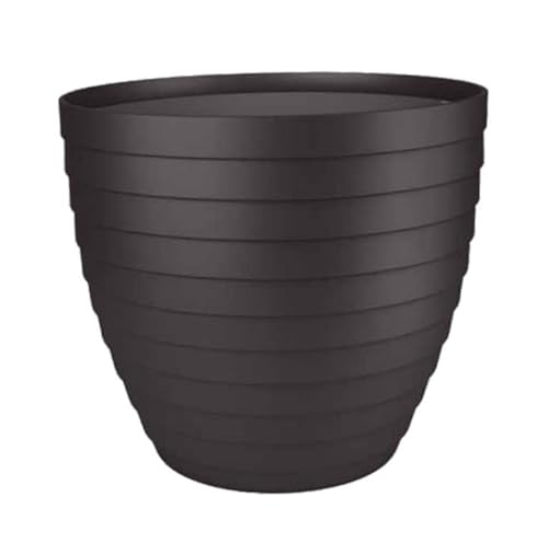 Levitantes Blumentopf, Ø 300 mm, Anthrazit, ideal für den Anbau von Pflanzen und zur Verschönerung von Innen- und Außenbereichen. von Levitantes