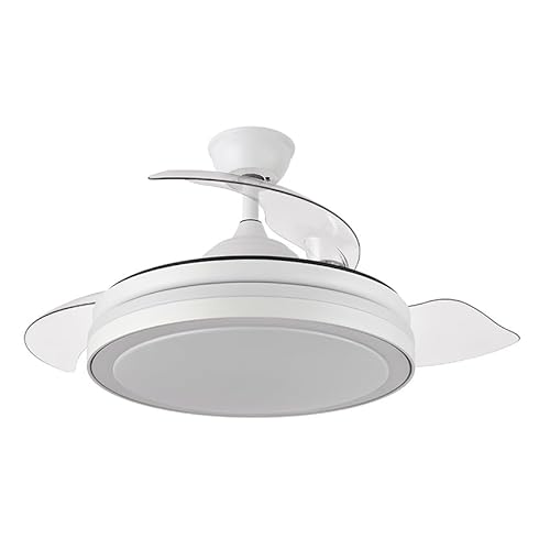 Levitantes Deckenventilator, weiß, 3 ausklappbare Flügel, 32/47 x 50/110 cm, Fernbedienung, Timer Levitantes Deckenventilator, weiß, 3 ausklappbare Flügel, 32/47 x 50/110 cm, Fernbedienung, Timer von Levitantes