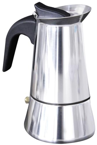 Levitantes Italienische Kaffeemaschine für 9 Tassen, Edelstahl, induktionsgeeignet, ideal für die Zubereitung von Kaffee zu Hause und für den Genuss eines authentischen Geschmacks. von Levitantes