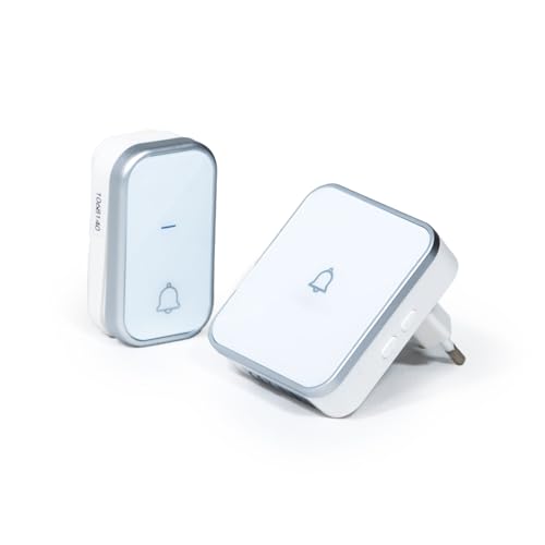 Levitantes Kabellose Klingel, Silber, AC, selbstbetrieben, IP57 von Levitantes