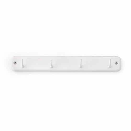 Levitantes Küchenhaken mit 4 Haken, Weiß, ideal zum Organisieren von Utensilien und zur Optimierung des Platzes in der Küche. von Levitantes