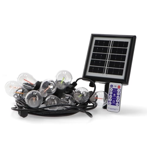 Levitantes LED-Solar-Außenbeleuchtung, 10 x E27, 3 W, RGB, 10 lm pro Leuchtmittel, IP65, schwarzes Kabel, 7500 mm, 1638 g Levitantes LED-Solar-Außenbeleuchtung, 10 x E27, 3 W, RGB, 10 lm pro Leuchtmittel, IP65, schwarzes Kabel, 7500 mm, 1638 g von Levitantes