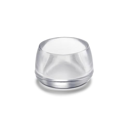 Levitantes Runde Endkappe für den Außenbereich Ø 22 mm, transparent, ideal zum Schutz von Oberflächen und Oberflächen bei Designprojekten. von Levitantes
