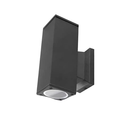Levitantes Wandleuchte - Schwarze Zwei-Wege-Wandleuchte GU10, ideal für dekorative Beleuchtung, ohne Lichtquelle von Levitantes