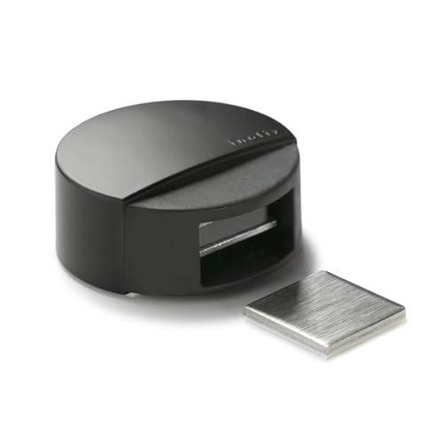 Mattschwarzer Klebestopper mit magnetischer Halterung, ideal zum Befestigen von Gegenständen und zur Verhinderung von Verrutschen auf Oberflächen. Mattschwarzer Klebestopper mit magnetischer Halterung, ideal zum Befestigen von Gegenständen und zur Verhinderung von Verrutschen auf Oberflächen. von Levitantes