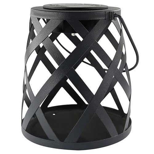 Solarlampe aus Metall, dekorative Lampe für den Außenbereich, Lampe 16 x 14 cm von Levitantes