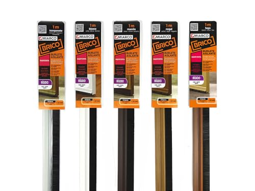 Starrer Zugluftstopper, weiß, 1 m lang, reduziert den Durchgang von Luft und Staub, ideal zur Isolierung von Räumen und zur Verbesserung der Energieeffizienz. von Levitantes