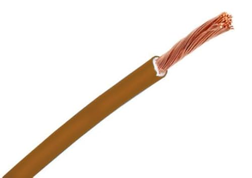 levitantes Flexibler Faden, 100 m, braune Linie, 16 mm², ideal für elektrische Verbindungen und DIY-Projekte. levitantes Flexibler Faden, 100 m, braune Linie, 16 mm², ideal für elektrische Verbindungen und DIY-Projekte. von Levitantes