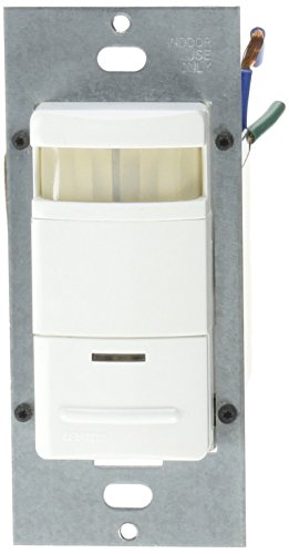 Leviton 45241-120/277 Volt, weißer Wandschalter, Vakanzsensor (OSS10-INW) von Leviton