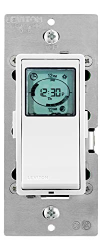 Leviton VPT24-1PZ Vizia 24-Hour Programmable Indoor Timer with Astronomical Clock by von Leviton