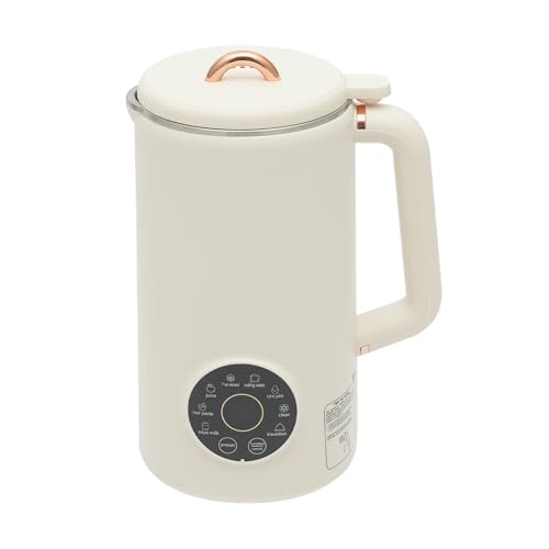 Levkitch 1000ml Entsafter Sojamilch Maschine, Sojamilch Hersteller mit 10 Klingen Hafermilch Maschine mit 12-Stunden-Smart-Timer Blender Elektrisch für Nüsse Sojabohnen Getreide von Levkitch
