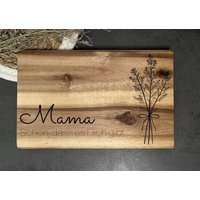 Brettchen | Frühstücksbrettchen Personalisiert Personalisierte Geschenke Geschenk Mama I Papa von LevlyDesigns