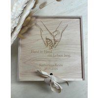 Personalisiert I Erinnerungskiste Hochzeit | Erinnerungsbox Hochzeitsgeschenk Holzkiste von LevlyDesigns
