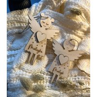 Weihnachtsbaumkugeln I Christbaumkugeln Baumschmuck Glücksbringer Personalisiert Mitbringsel von LevlyDesigns