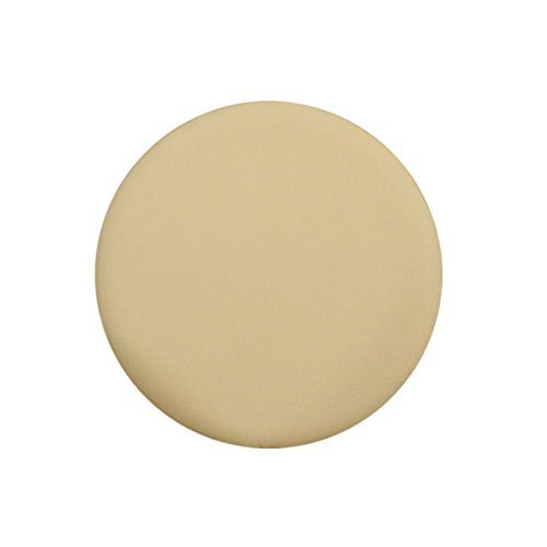 Levoberg Hocker Bezug Schutzbezug für Rundhocker aus Kunstleder rund Bar Bezug Sitz Kissen Ingwer gelb Durchmesser 40cm von Levoberg