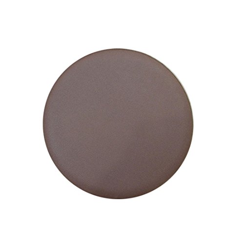 Levoberg Hocker Bezug Schutzbezug für Rundhocker aus Kunstleder rund Bar Bezug Sitz Kissen Kaffeebraun Durchmesser 33cm von Levoberg