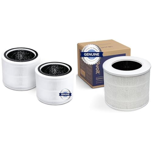 LEVOIT 2Pack Ersatzfilter für Luftreiniger Core 200S, Echter HEPA-filter & Luftreiniger Standard Ersatzfilter 3-in-1 HEPA, hocheffiziente Aktivkohle, geeignet für Core Mini, weiß, Kunststoff, 1 Pack LEVOIT 2Pack Ersatzfilter für Luftreiniger Core 200S, Echter HEPA-filter & Luftreiniger Standard Ersatzfilter 3-in-1 HEPA, hocheffiziente Aktivkohle, geeignet für Core Mini, weiß, Kunststoff, 1 Pack von Levoit