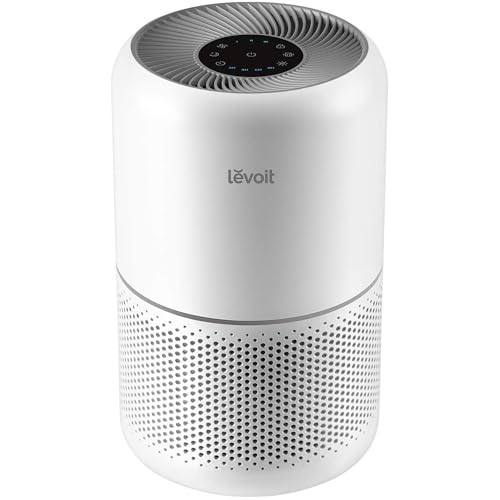 LEVOIT Luftreiniger HEPA Luftfilter für Allergiker, Air Purifier gegen Schimmel Staub Pollen Gerüche Tierhaare, 4 Ersatzfilter zur Auswahl, Timer leiser Schlafmodus,Mondweiß LEVOIT Luftreiniger HEPA Luftfilter für Allergiker, Air Purifier gegen Schimmel Staub Pollen Gerüche Tierhaare, 4 Ersatzfilter zur Auswahl, Timer leiser Schlafmodus,Mondweiß von Levoit