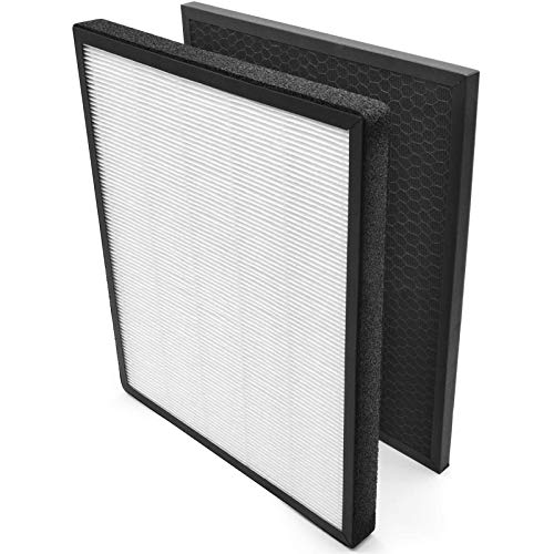 Levoit LV-PUR131-RF Ersatzfilter, hocheffizientes HEPA-Kombifilter & Aktivkohlefilter Set, kompatibel mit Levoit Luftreiniger LV-PUR131 & LV-PUR131S, Weiß von Levoit