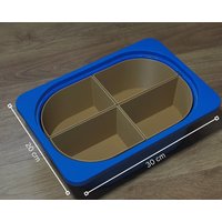 Kleine Organizer-Einsatz Für Ikea Trofast Boxen | 30x20x10 cm Perfekte Ordnung Leicht Gemacht Im Kinderzimmer Handumdrehen von Levytek