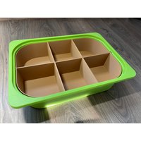 Organizer-Einsatz Für Ikea Trofast Boxen | 42x30x10 cm Perfekte Ordnung Leicht Gemacht Im Kinderzimmer Handumdrehen von Levytek