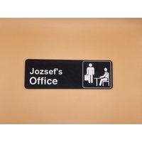 The Office Türschild Personalisiert Ihr Name Im Serienstil Machen Sie Büro Zum Dunder Mifflin Mit Türschild von Levytek