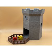 Würfelturm Für Catan Und Mehr Ersetzt Hexagon-Felder Speziell Entwickelt Perfekte Ergänzung Ihr Spielbrett von Levytek