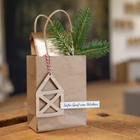 3Er Set Tannenbaumschmuck Holz - Weihnachtsdeko Aus Geschenkanhänger Häuschen, Dekohäuschen Haus Vom Nikolaus 3Er Set Tannenbaumschmuck Holz - Weihnachtsdeko Aus Geschenkanhänger Häuschen, Dekohäuschen Haus Vom Nikolaus von LewanaNaturDesign