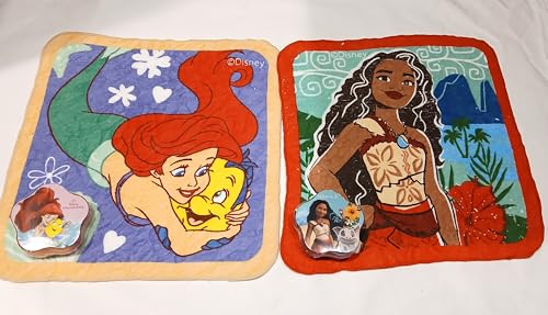 Lex's Linens Disney Princess Magic Waschlappen, 3 Stück von Lex's Linens