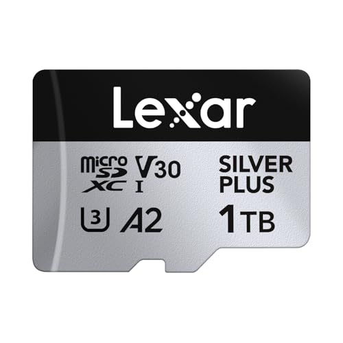 LEXAR Carte microSDXC Silver Plus UHS-1 1TB V30 R205/W150MB/s von Lexar