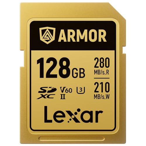 LEXAR SDXC Pro Gold Series Armor UHS-II 128GB IP68 R280/W210MB/s von Lexar