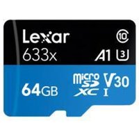 Lexar 633x 64 GB MicroSDXC UHS-I Klasse 10 Lexar 633x 64 GB MicroSDXC UHS-I Klasse 10 von Lexar