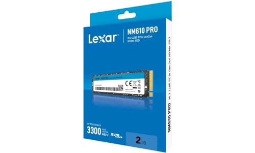 Lexar Disque SSD NM610 Pro 2To (2000Go) - NVMe M.2 Type 2280 von Lexar