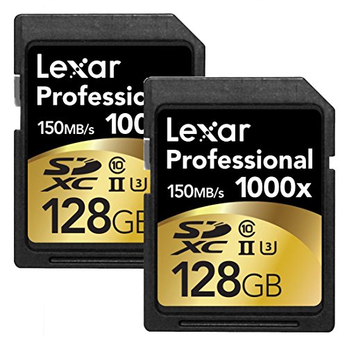 Lexar Professionelle SDXC Uhs-II SDXC 128 GB (2er-Pack) von Lexar