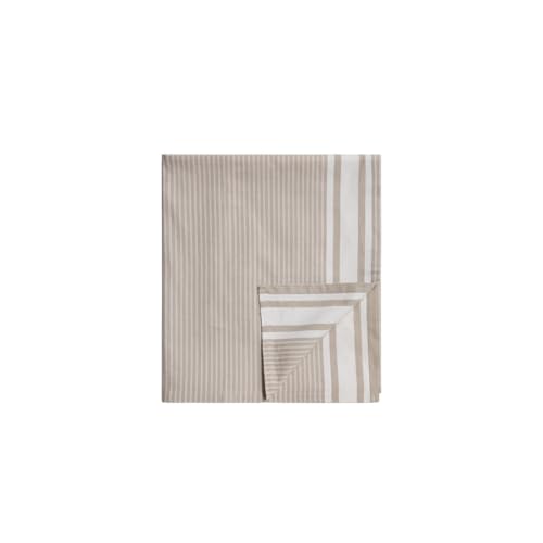 Lexington Icons Striped Org Cotton Oxford Tablecloth von Lexington