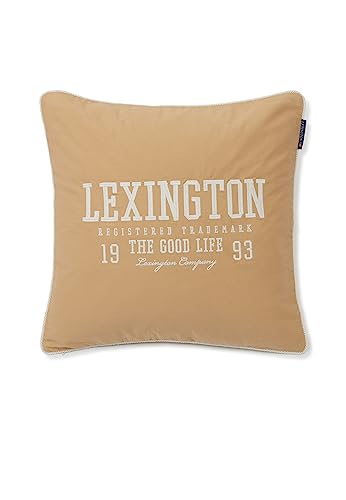 Lexington Kissenbezug, 50 x 50 cm, Beige/Weiß (The Good Life) von LEXINGTON