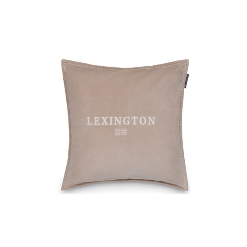 Lexington Logo Organic Cotton Velvet Pillow Cover Lexington Logo Organic Cotton Velvet Pillow Cover von Lexington