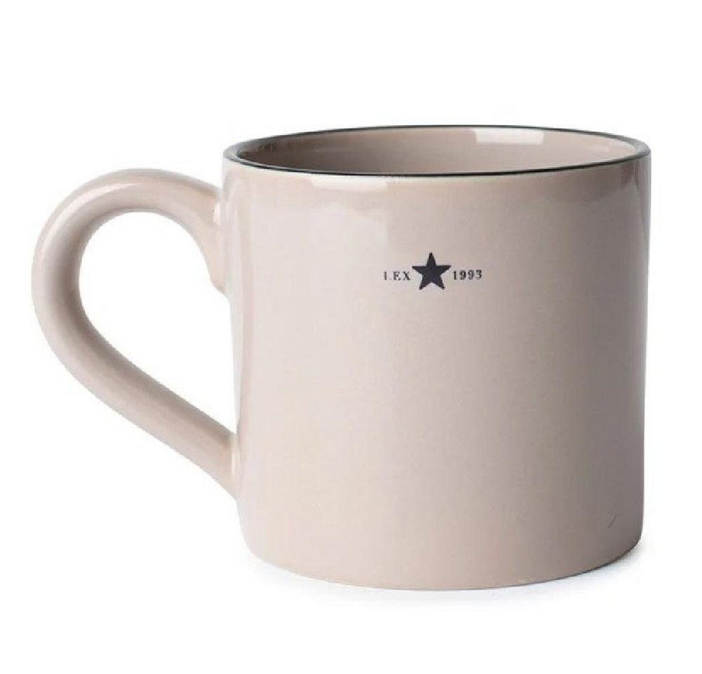 Lexington Tasse Henkelbecher Beige Dark Blue von Lexington