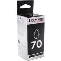 12AX970E - Tintenpatrone Nr.70 (mit höherer Füllmenge) INK CARTRIDGE BLACK NO70 von Lexmark