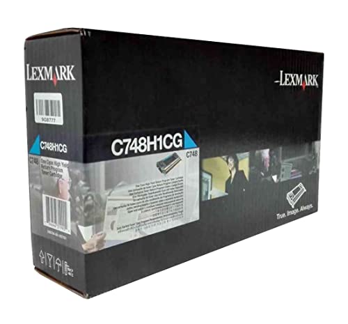 C748H1CG Lexmark C748 Tonerkartusche Cyan von Lexmark