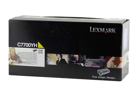 C7700YH Lexmark C770 Tonerkartusche Gelb von Lexmark