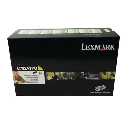 C792A1YG Lexmark C792de Tonerkartusche Gelb von Lexmark