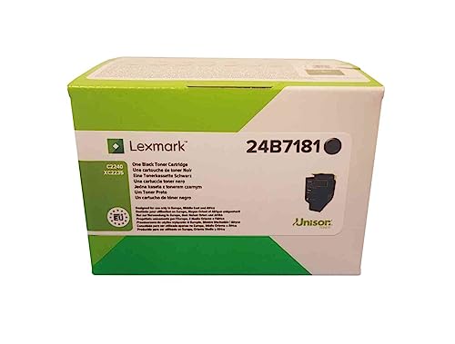 Lexmark 24B7181 Tonerkassette Schwarz 9.000 Seiten, One Size von Lexmark